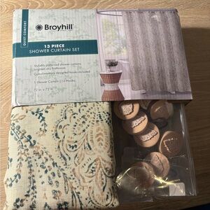 Broyhill shower curtain. Brand new.